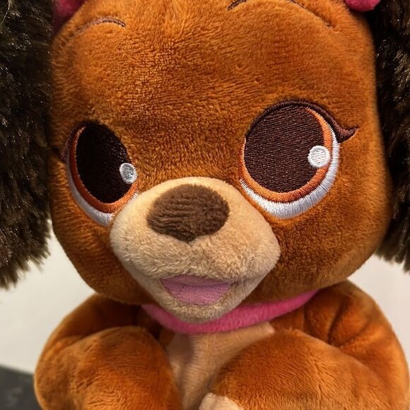 Disney Store Lady and the Tramp Girl Puppy Dog Plush Stuffed Animal Toy - Picture 2 of 7